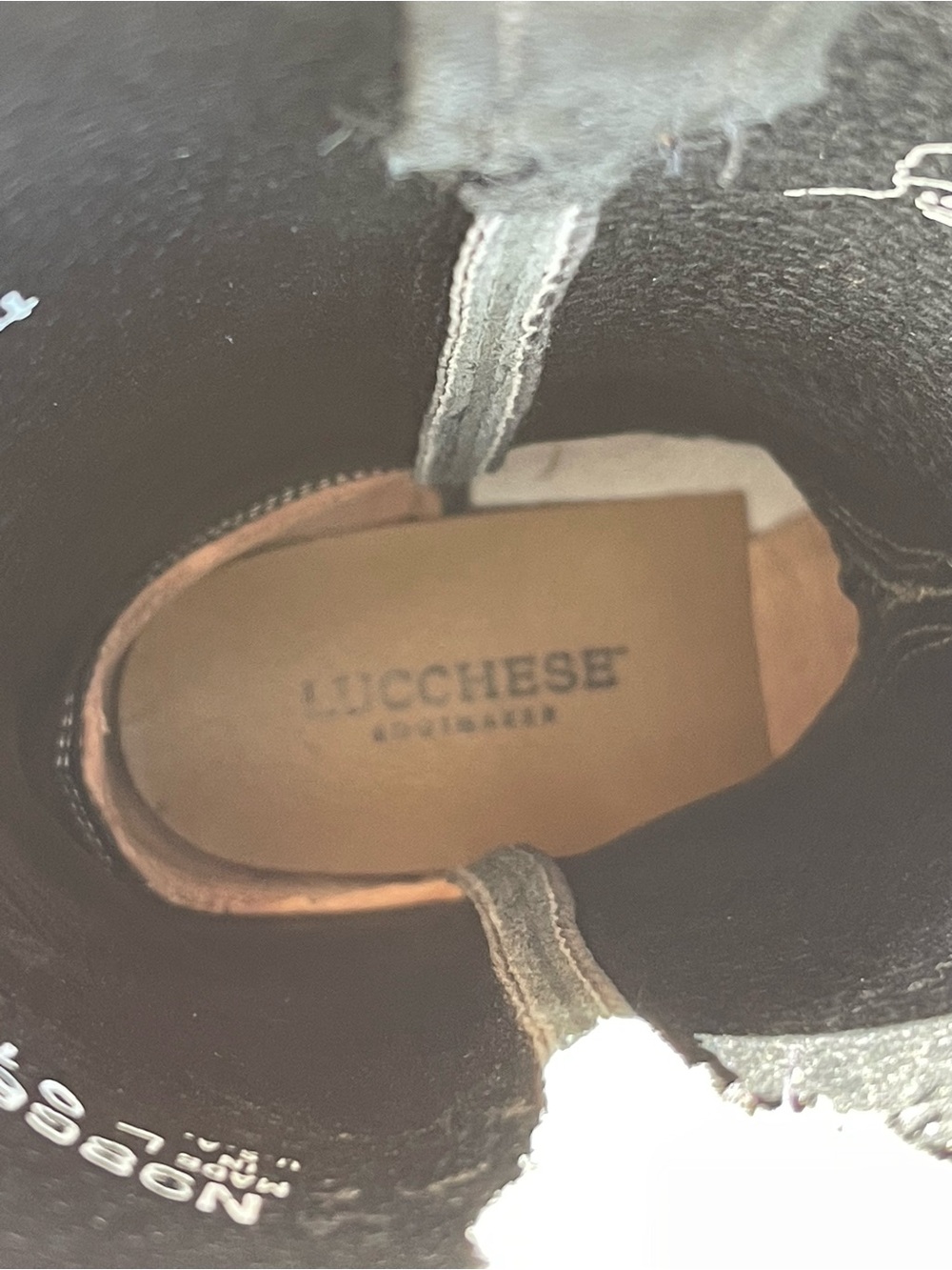 Lucchese Eric Church These Boots Black Phoenix Lyric Sole Boots M5 W7 NEW RARE - Picture 4 of 14